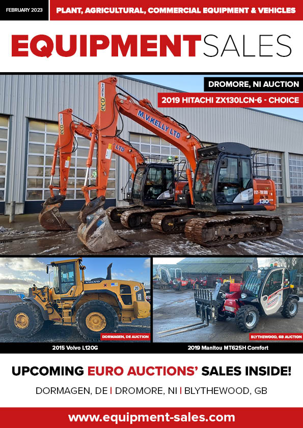 Equipment Sales Magazine Front Cover February 2023